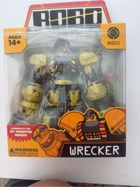 Wrecker Collectible Action Figure - Yellow & Black